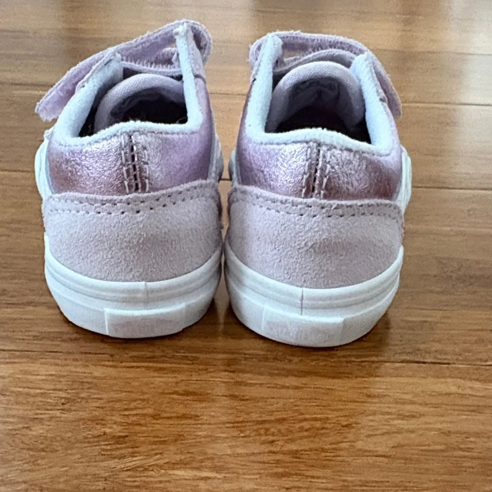 Vans Toddler Lavender/Pink Velcro Sneakers, NWOT - Picture 4 of 7